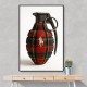 Ralph Lauren Fashion Inspired Grenade Wall Art   